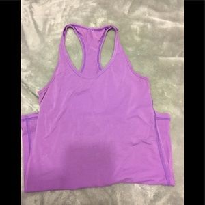Lululemon Pima cotton cool racer back Sz 4